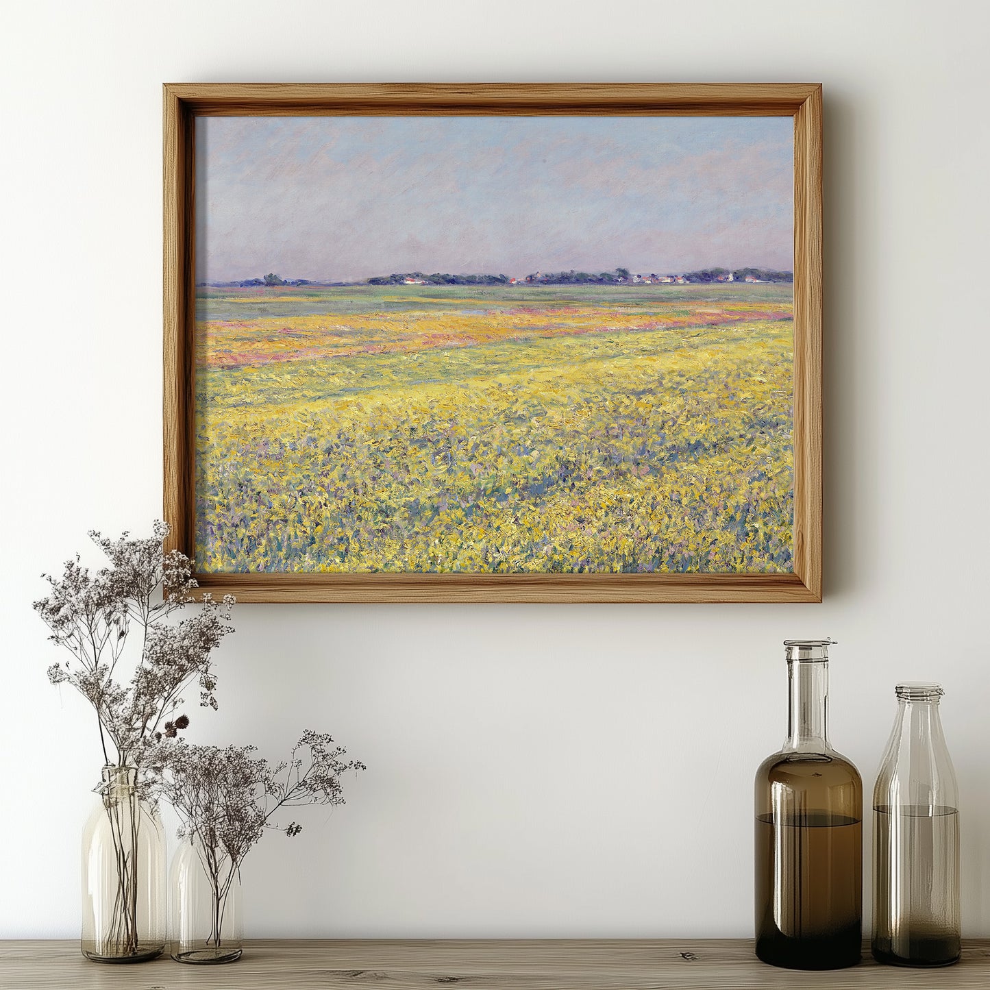 Sunlit Meadow Panorama