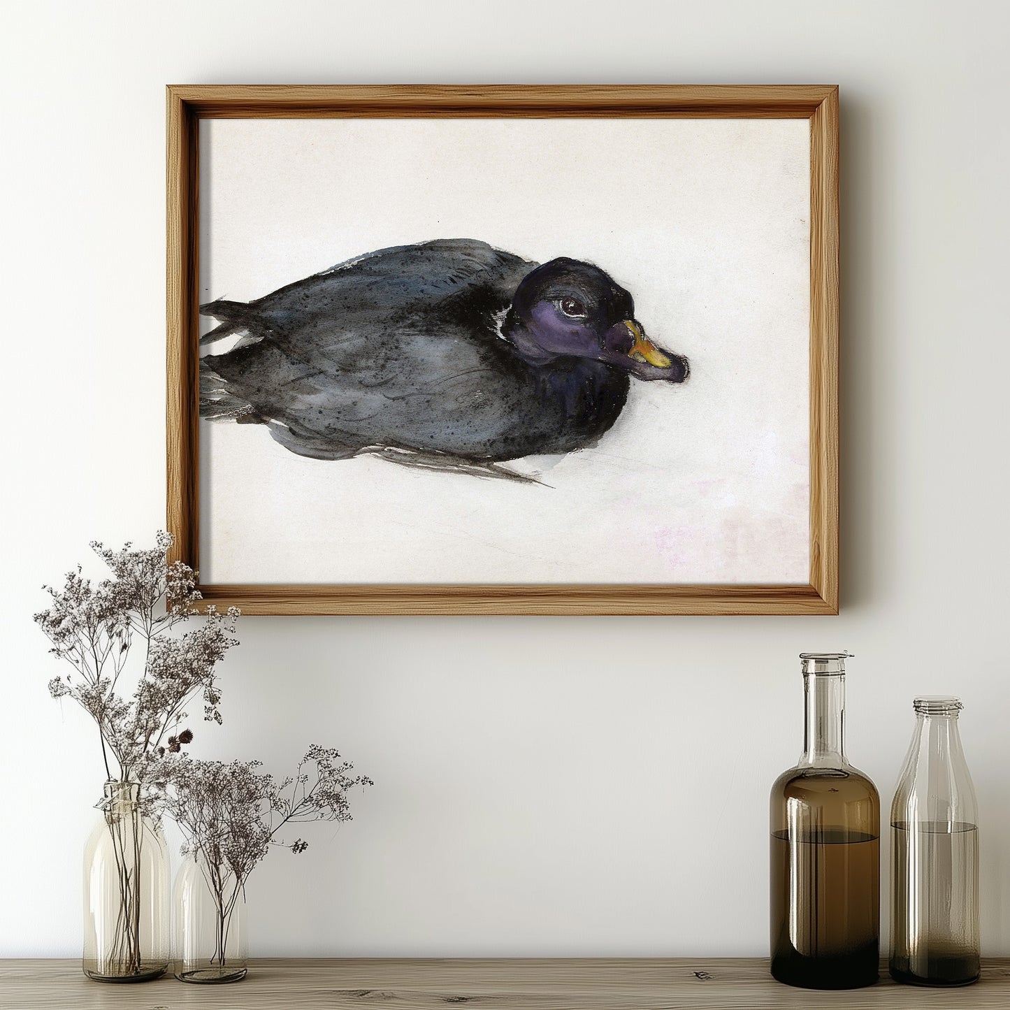 Mysterious Waterfowl Portrait
