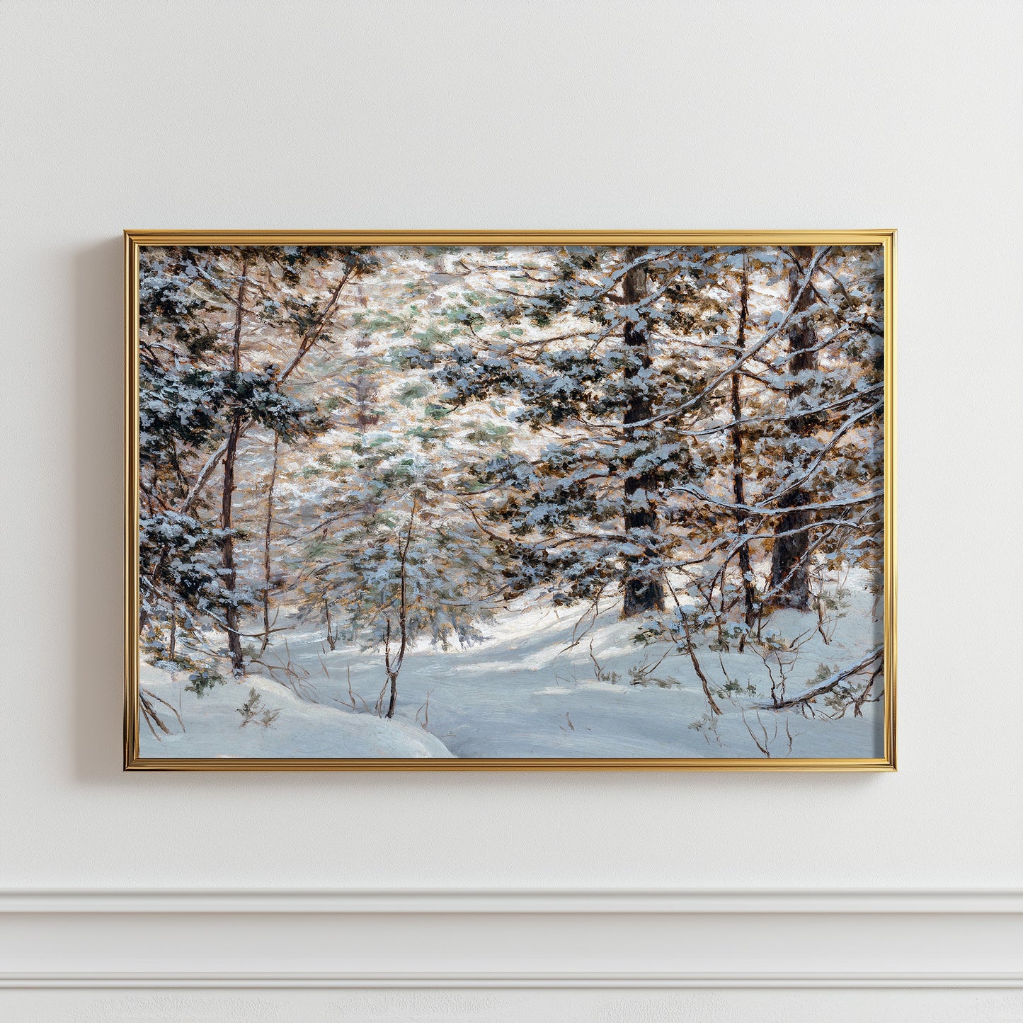 Winter Forest Moment