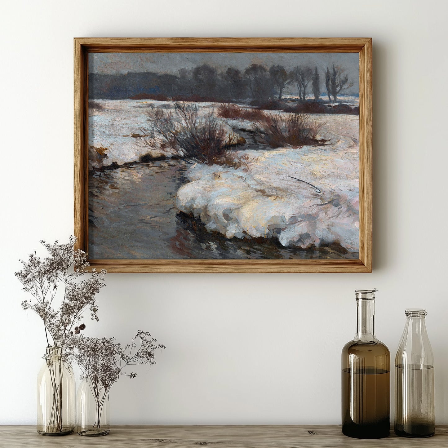 Winter's Quiet Stream