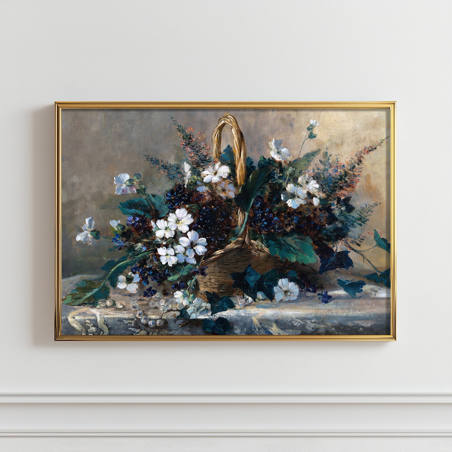 Ethereal Blossom Basket