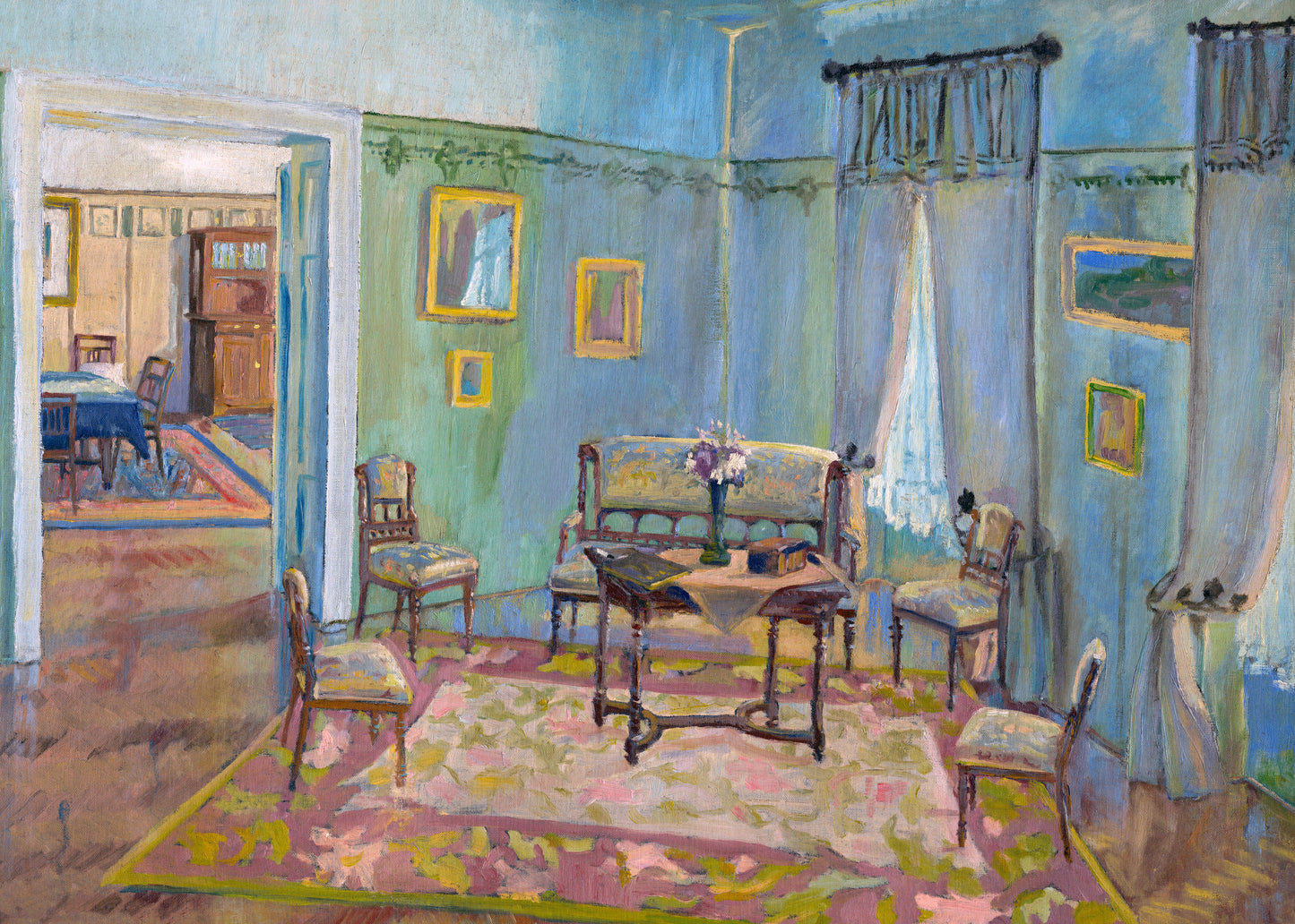 Sunlit Salon Serenity