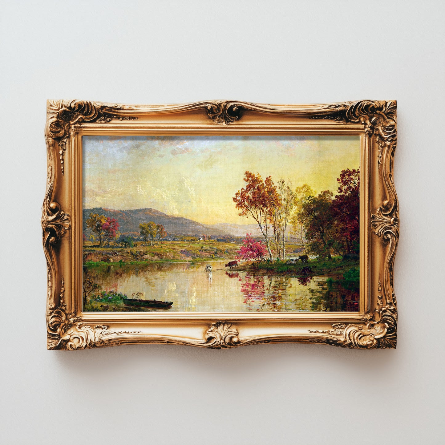 Golden Autumn Reflections