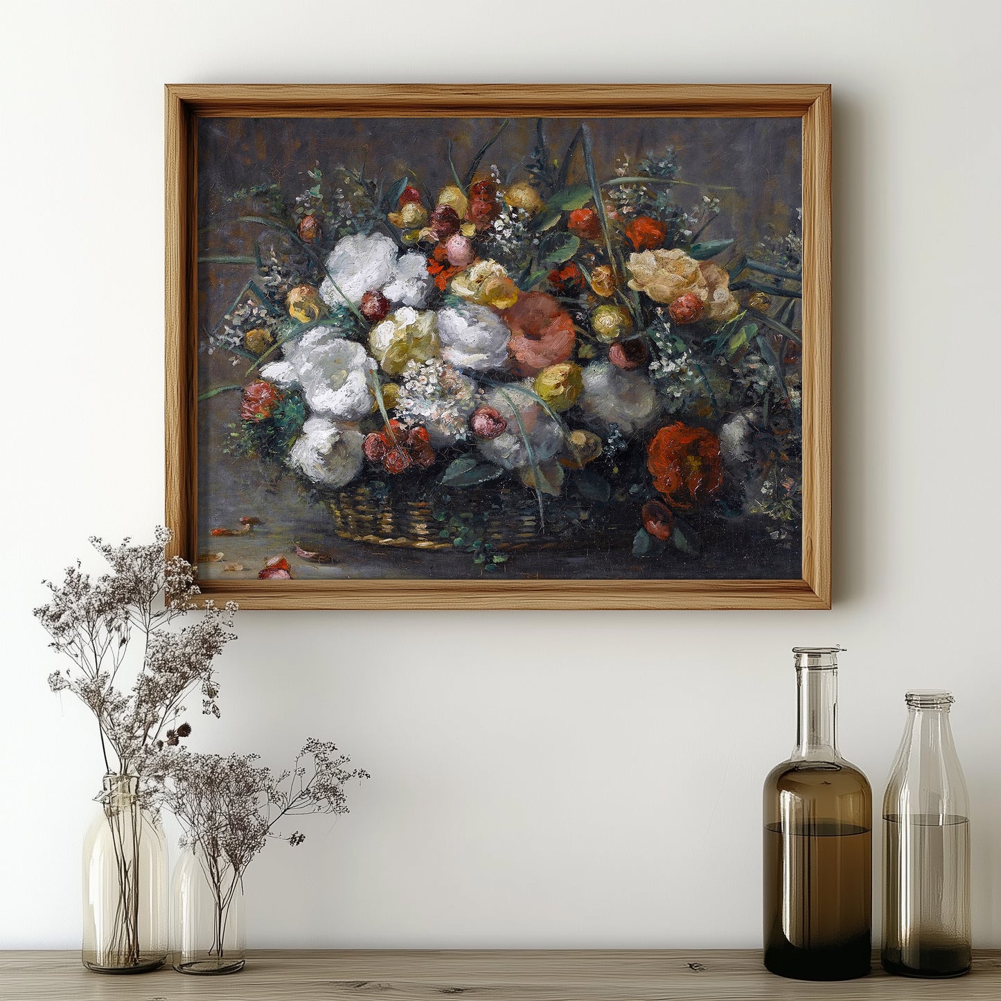 Rustic Blooms Basket