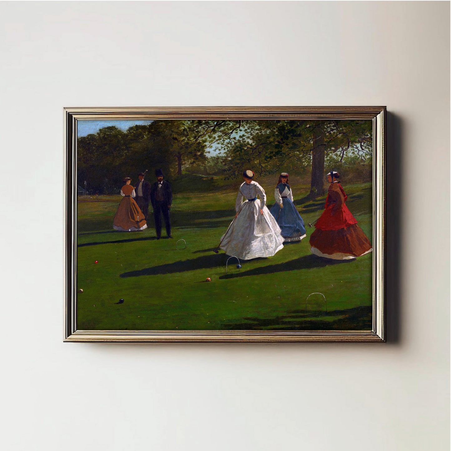 Victorian Leisure Scene