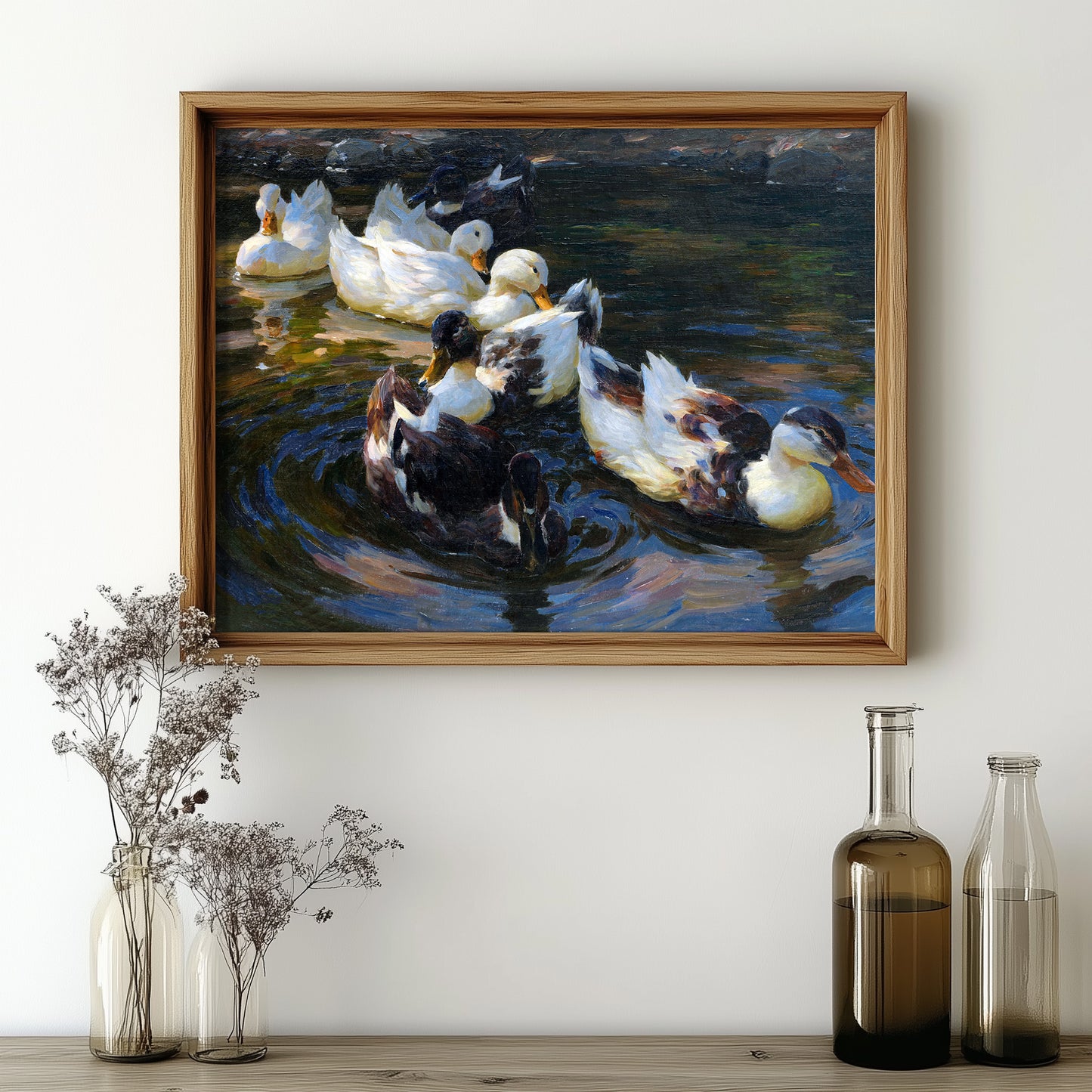 Serene Duck Gathering