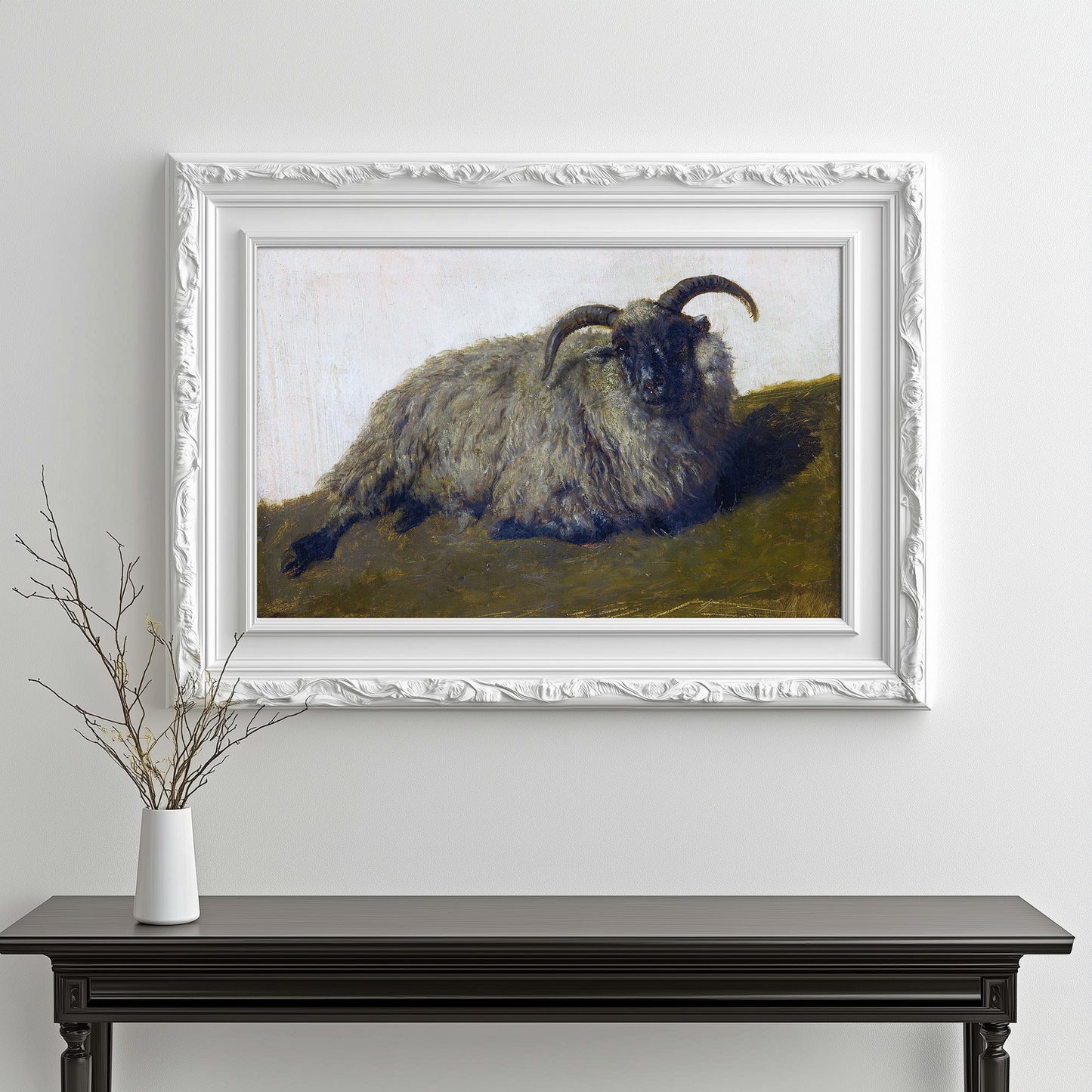 Resting Woolly Muse