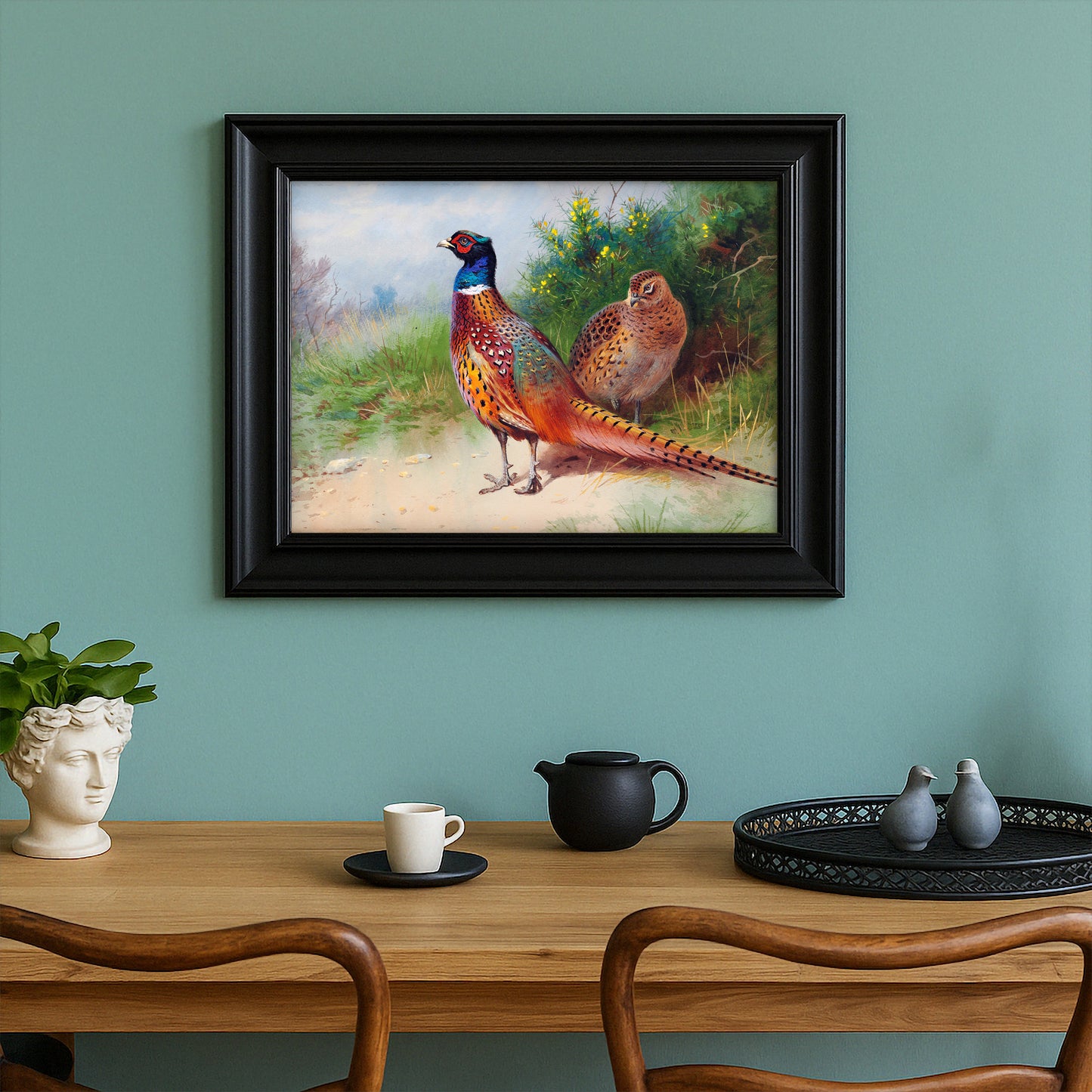 Vibrant Pheasant Pair