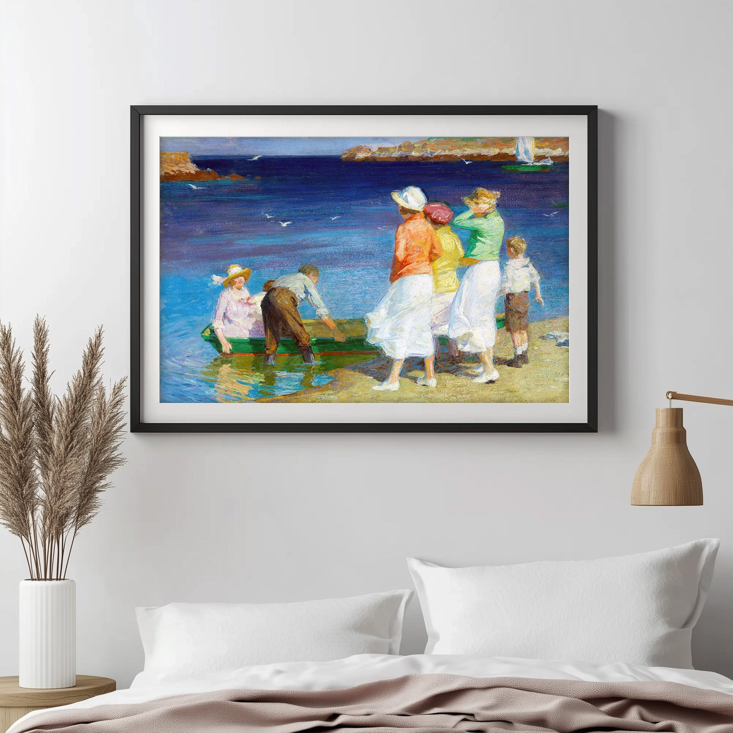 Sunlit Shore Gathering