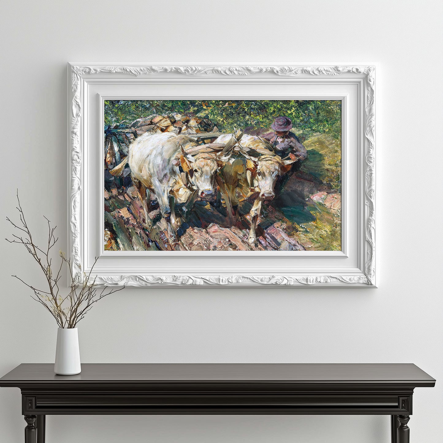 Rustic Oxen Journey