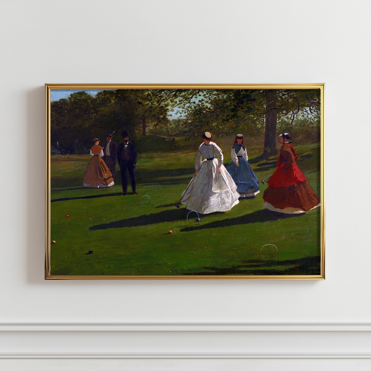 Victorian Leisure Scene