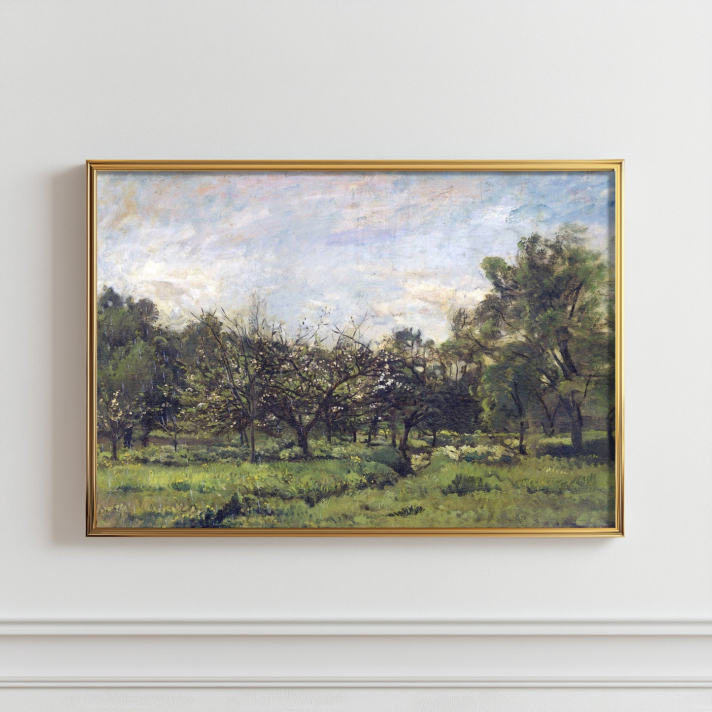 Spring Orchard Tranquility