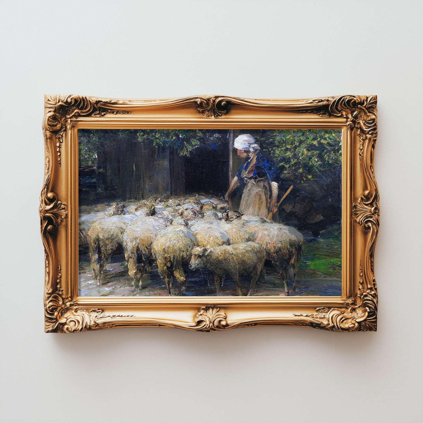Rustic Shepherd's Flock