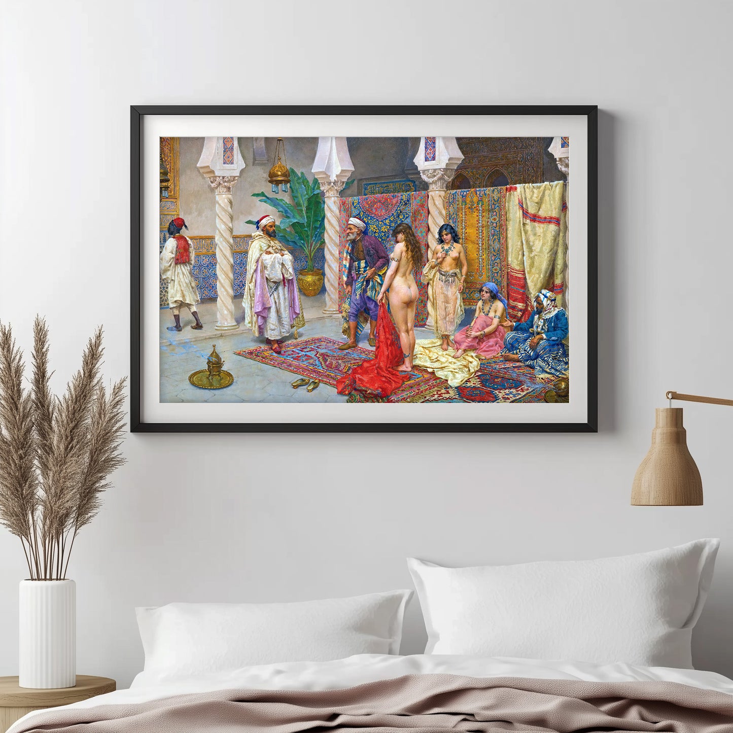 Oriental Bazaar Scene