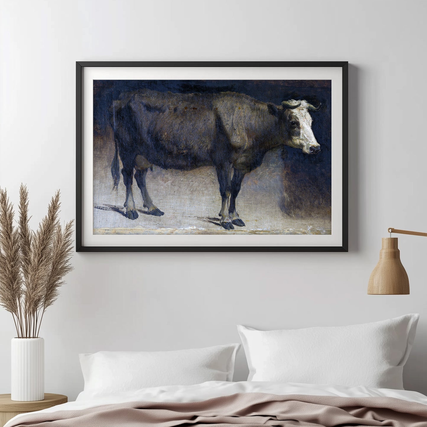 Stoic Bovine Portrait