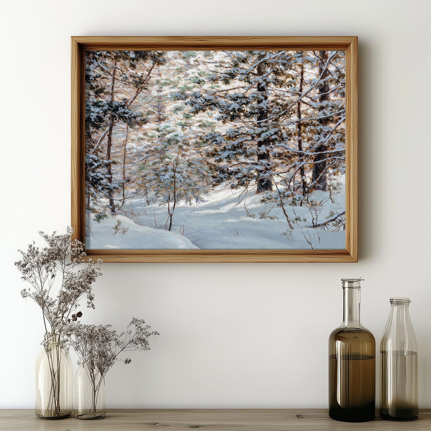 Winter Forest Moment