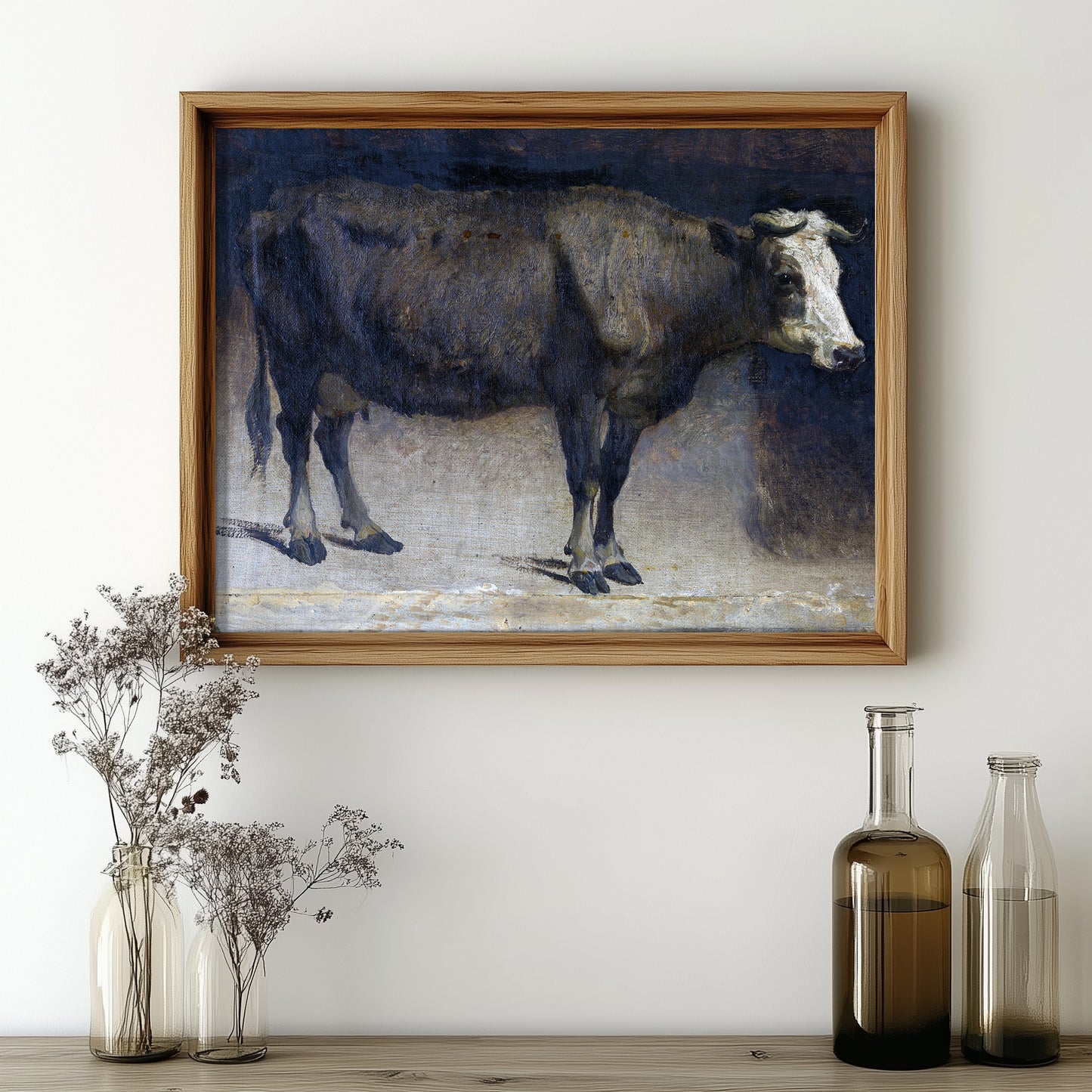 Stoic Bovine Portrait