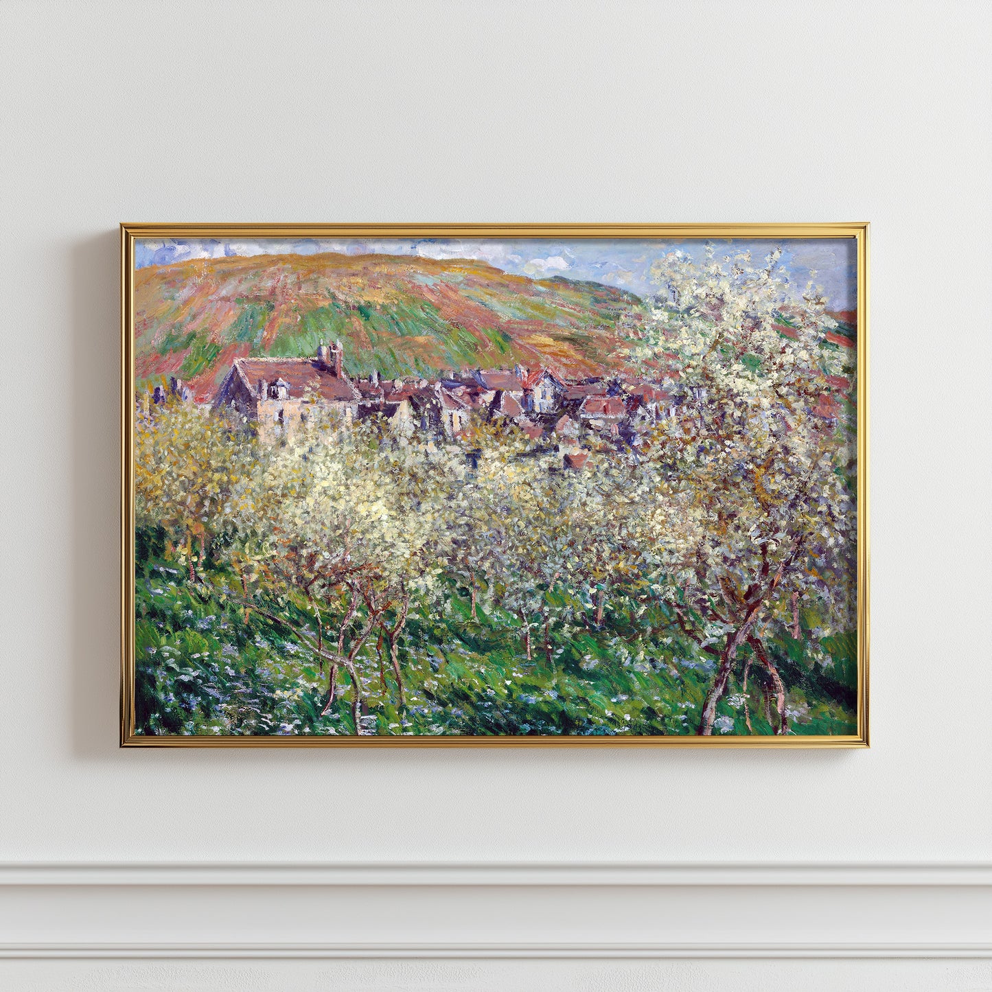 Springtime Village View