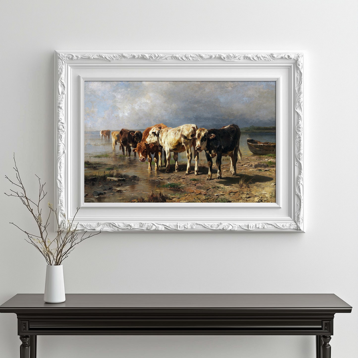 Cattle by the Shore