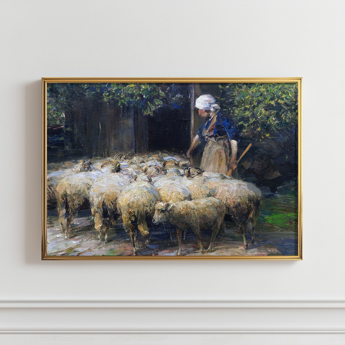 Rustic Shepherd's Flock