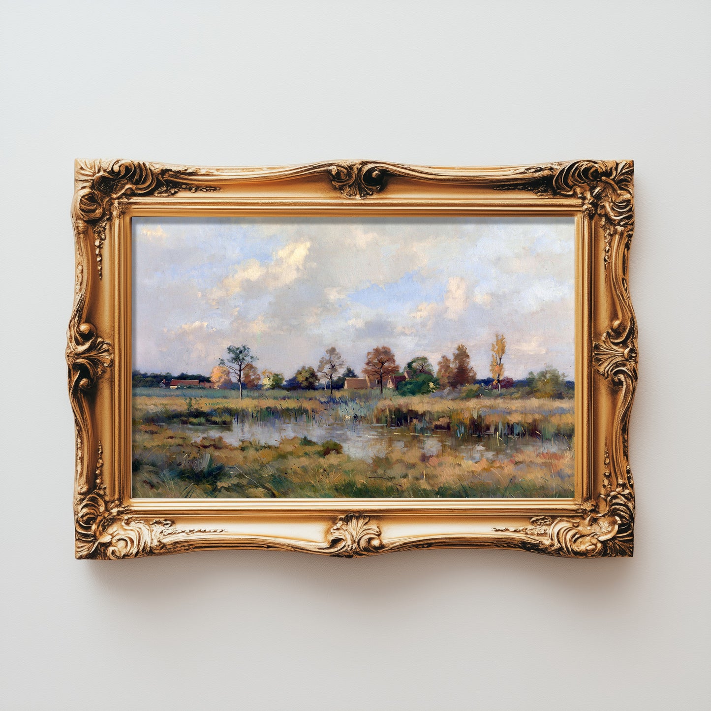 Autumn Serenity Fields