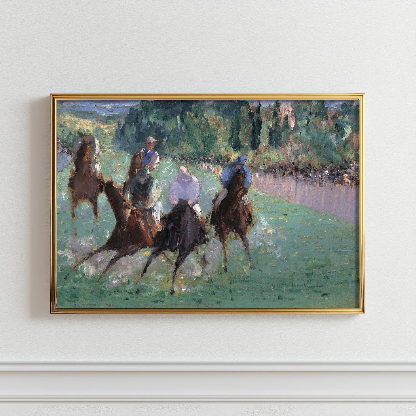 Galloping Through Green