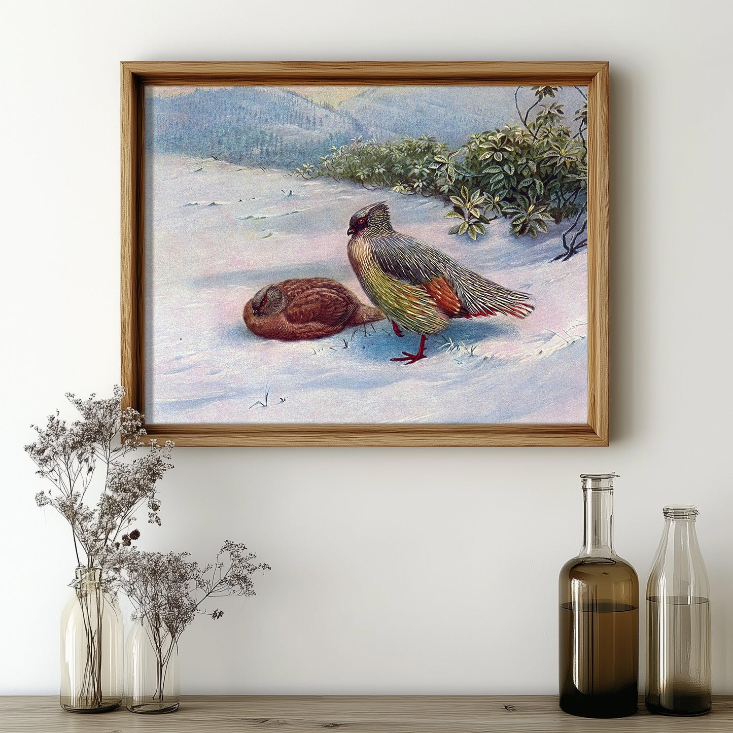 Winter Quail Serenity