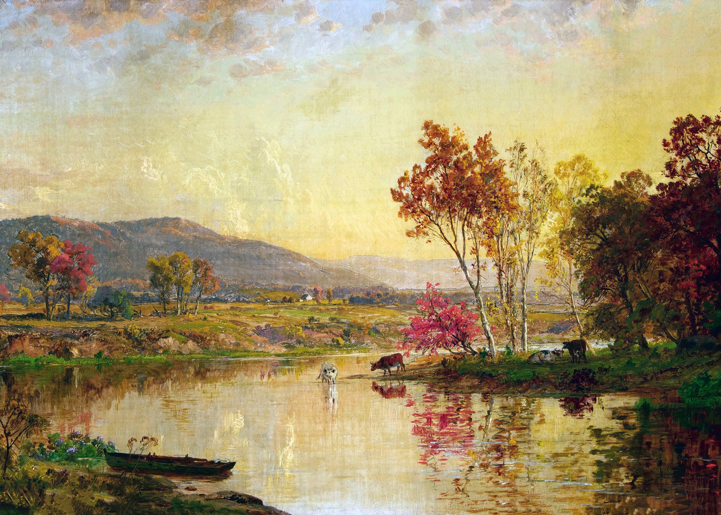 Golden Autumn Reflections