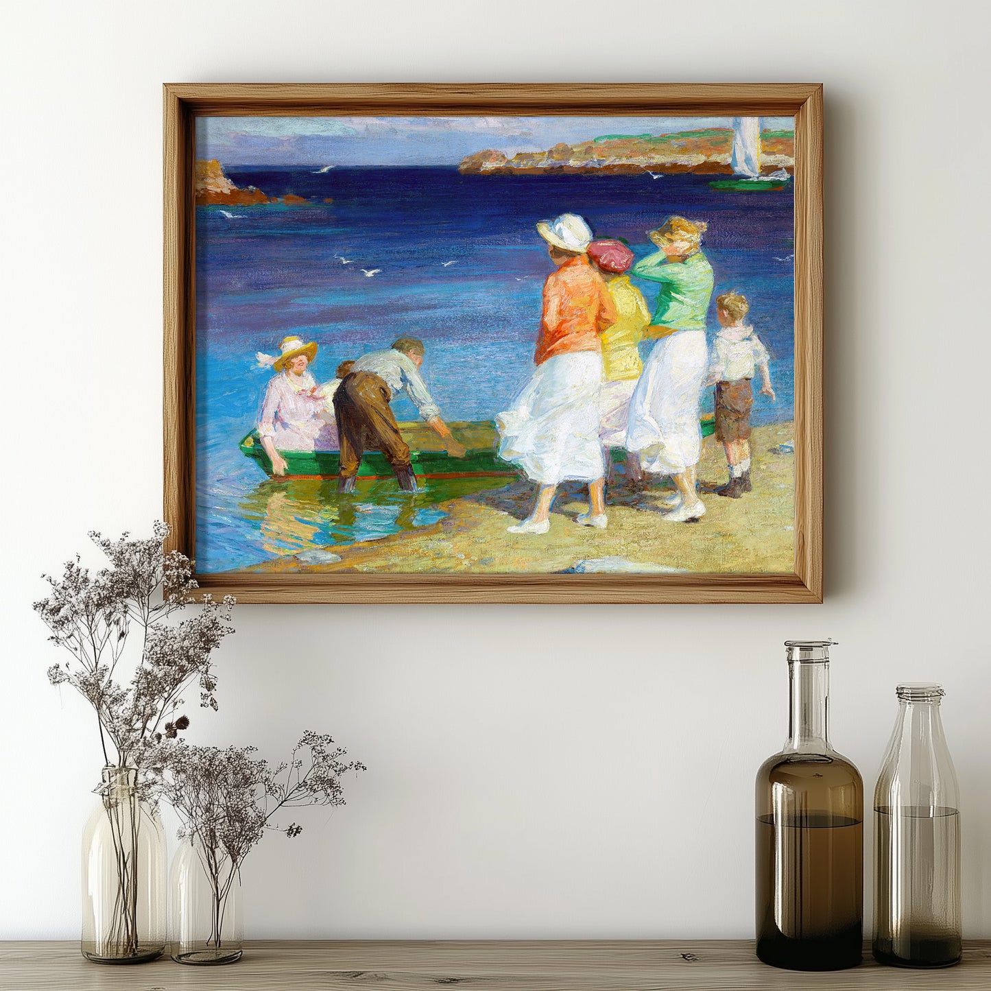 Sunlit Shore Gathering