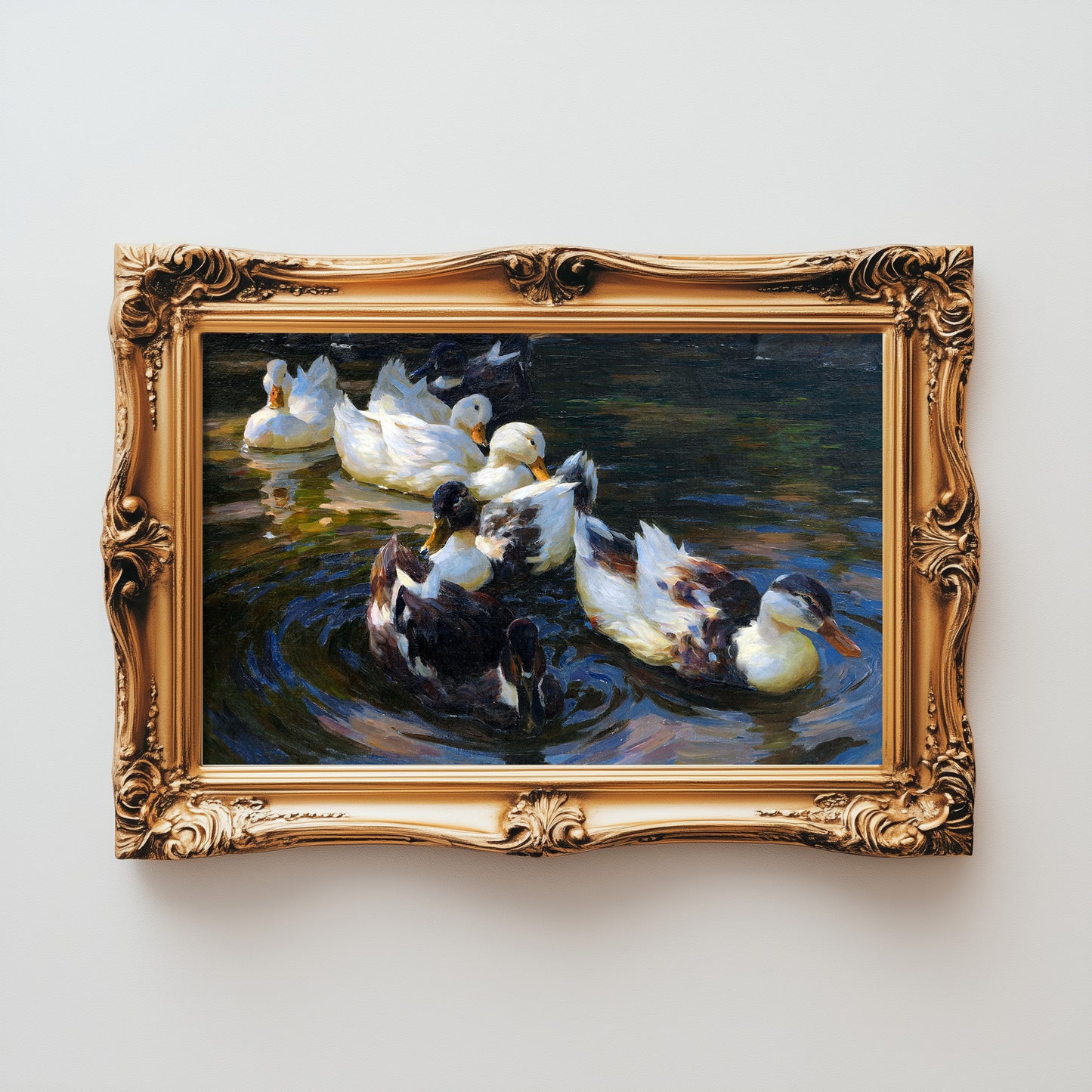 Serene Duck Gathering