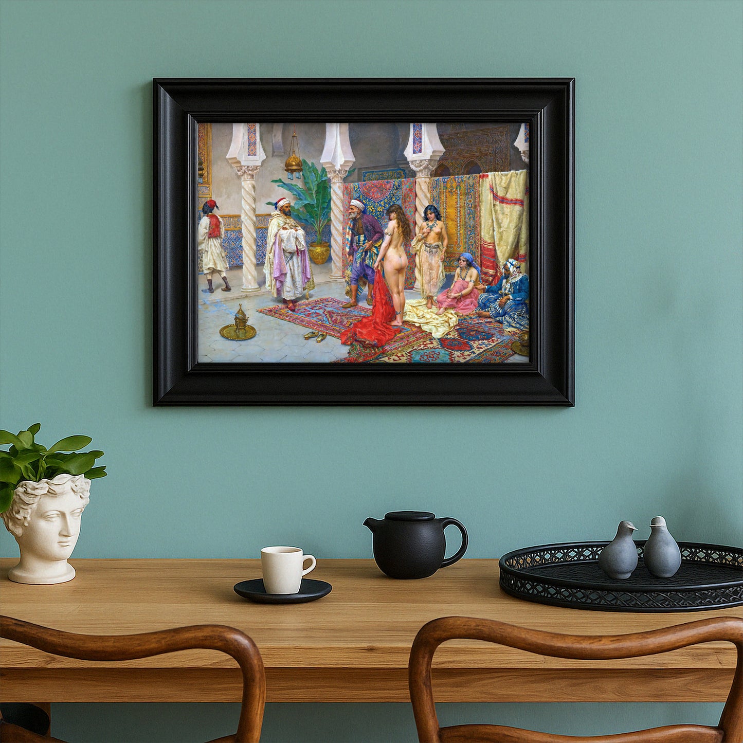Oriental Bazaar Scene