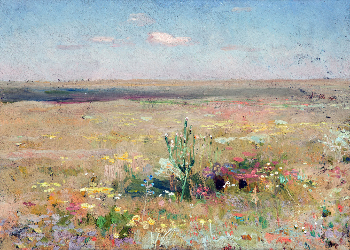 Pastel Meadow Serenity