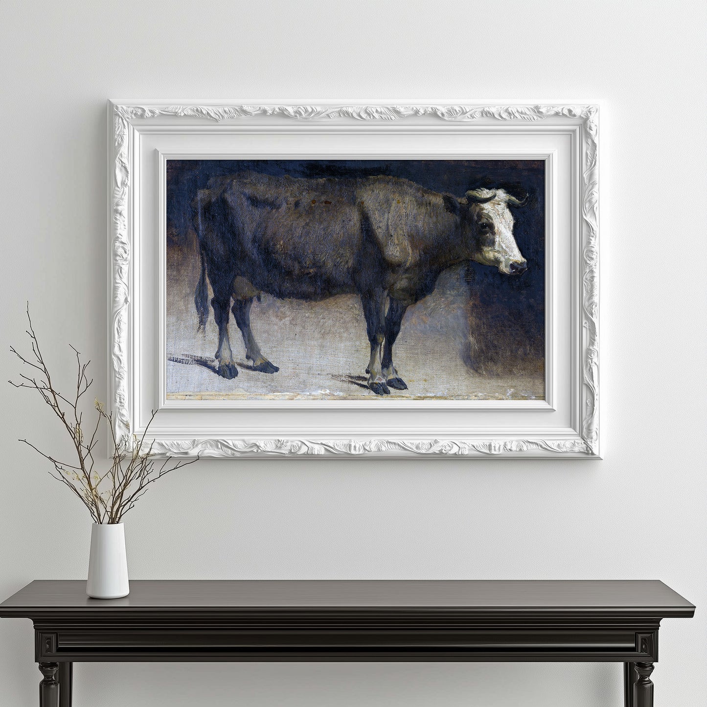 Stoic Bovine Portrait