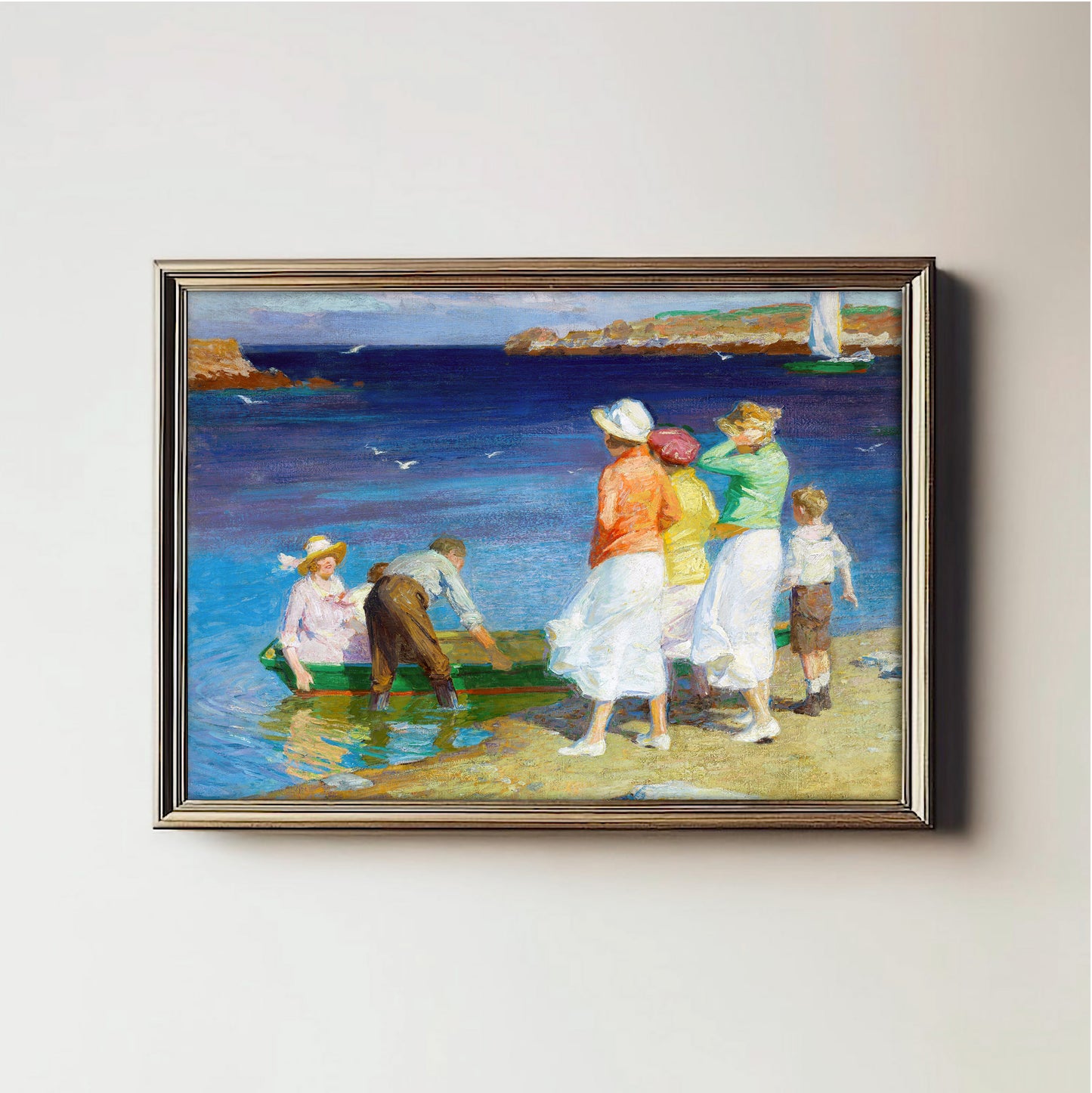 Sunlit Shore Gathering