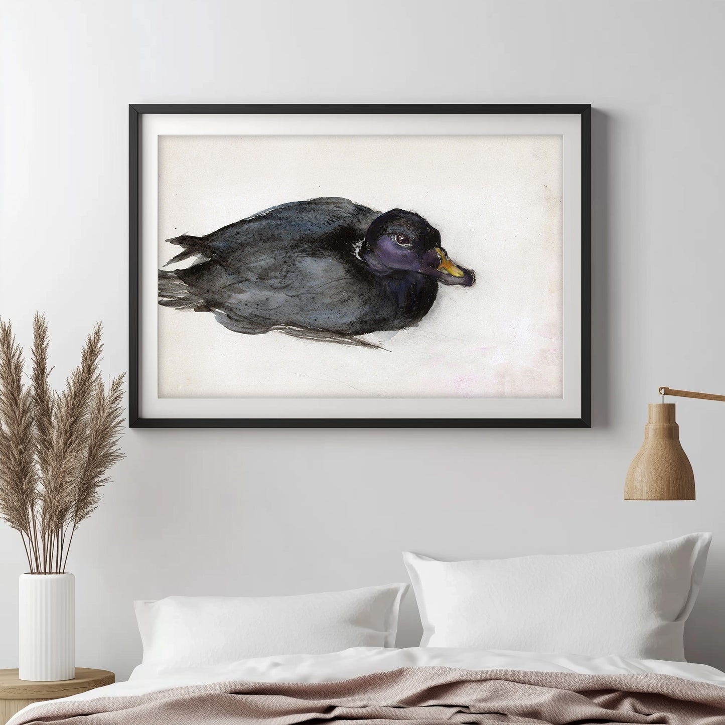 Mysterious Waterfowl Portrait
