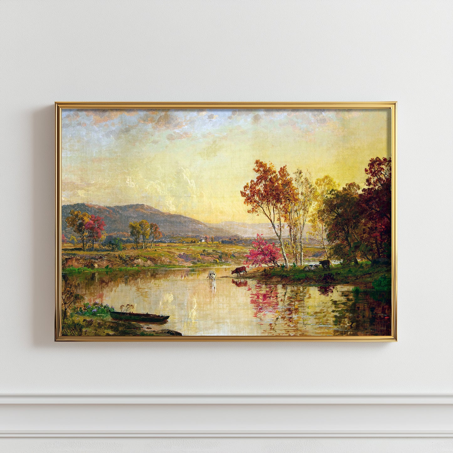 Golden Autumn Reflections