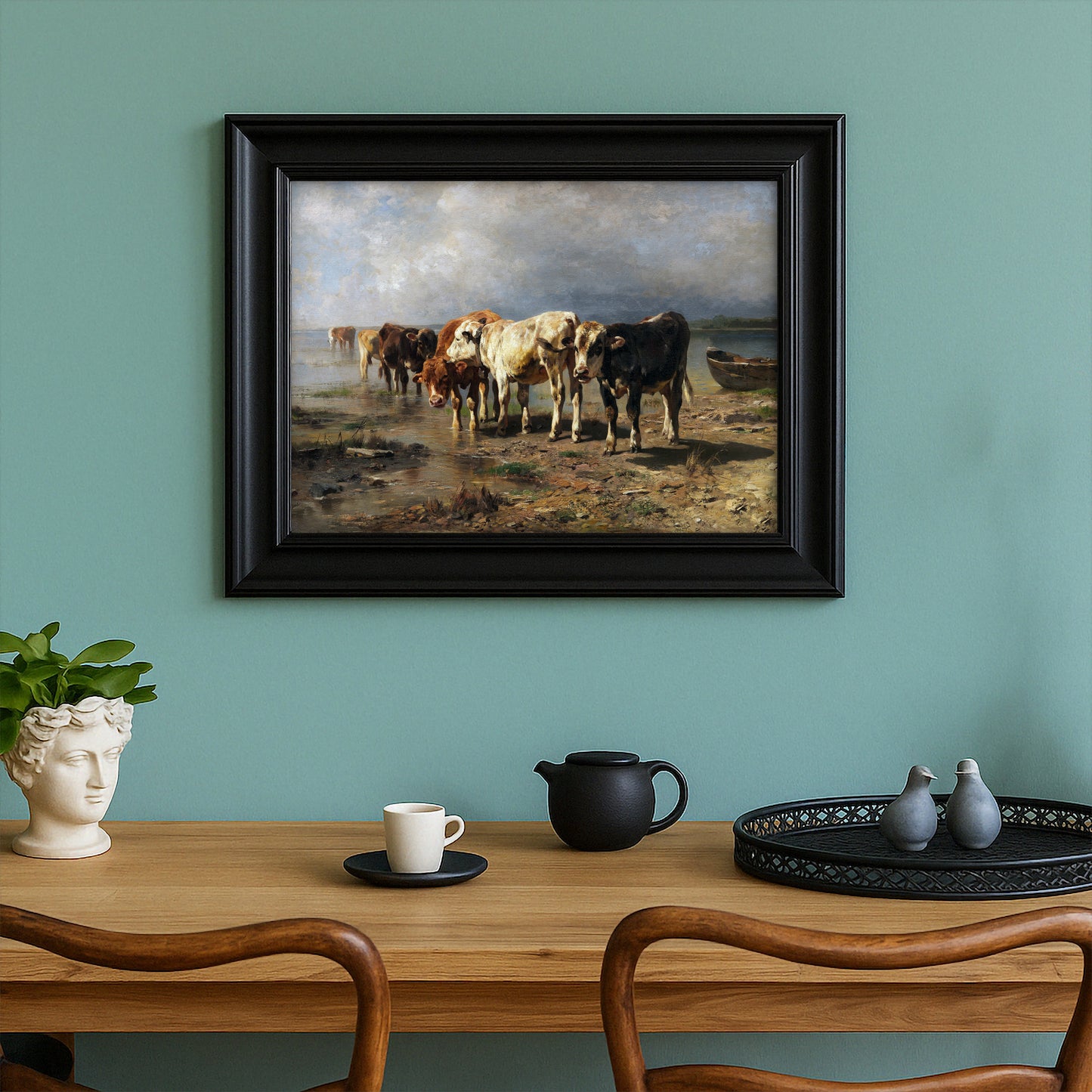 Cattle by the Shore