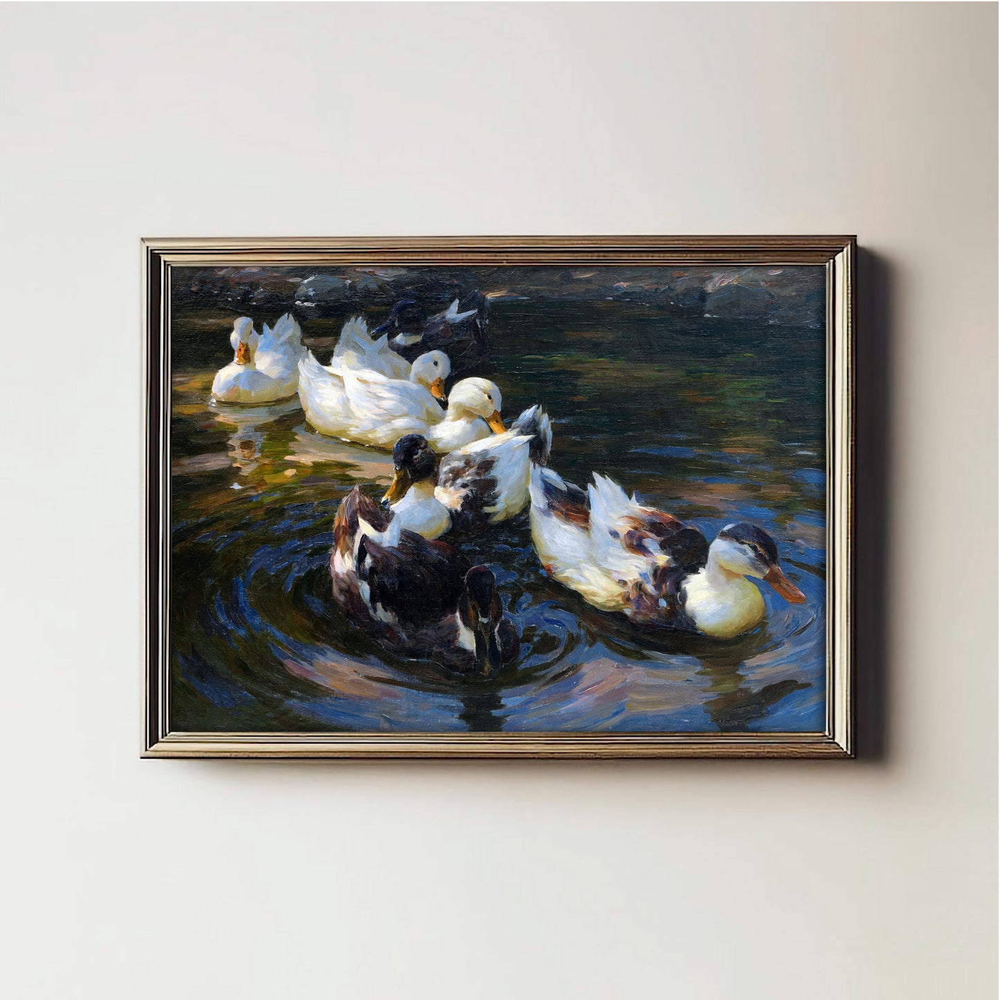Serene Duck Gathering