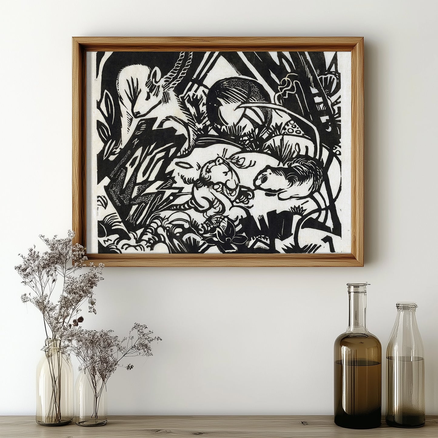 Monochrome Animal Harmony