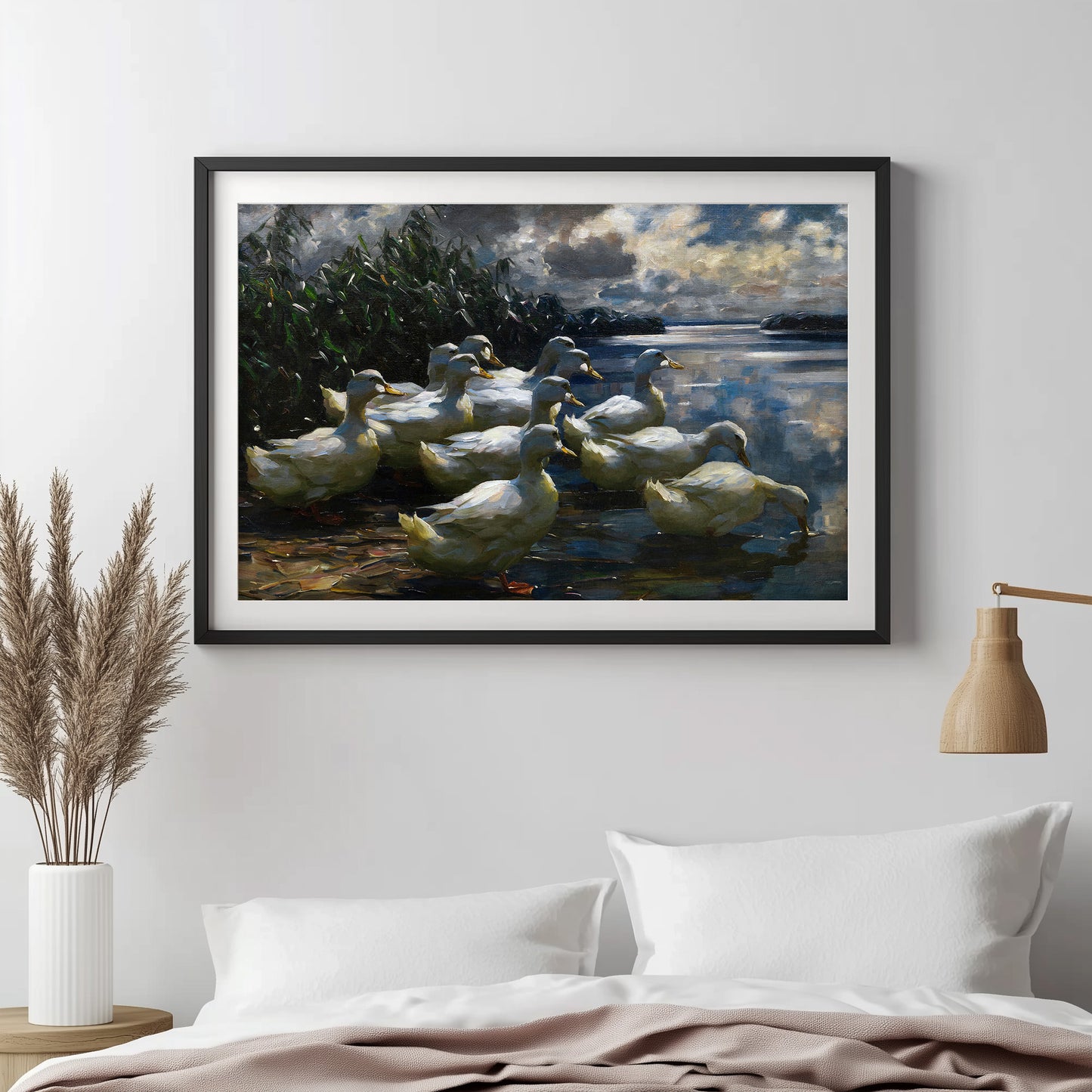 Reflective Ducks Gathering