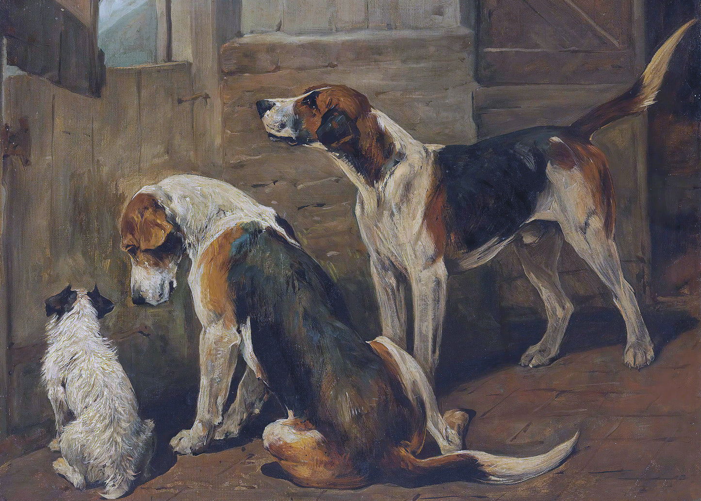 Canine Companions Waiting