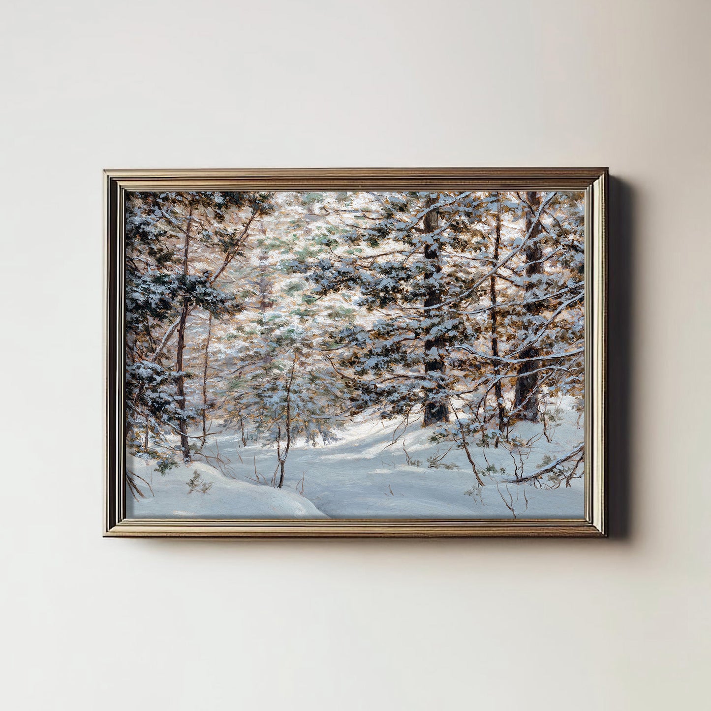 Winter Forest Moment