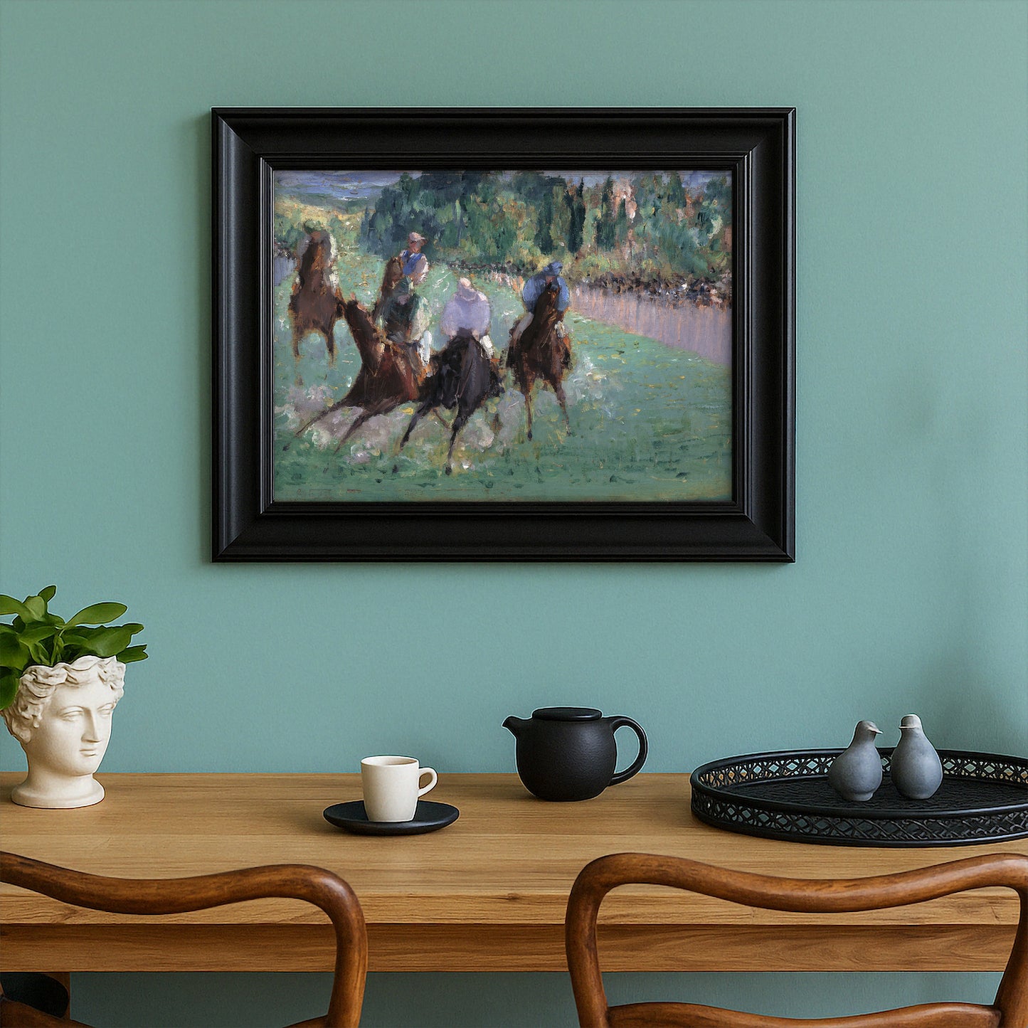 Galloping Through Green