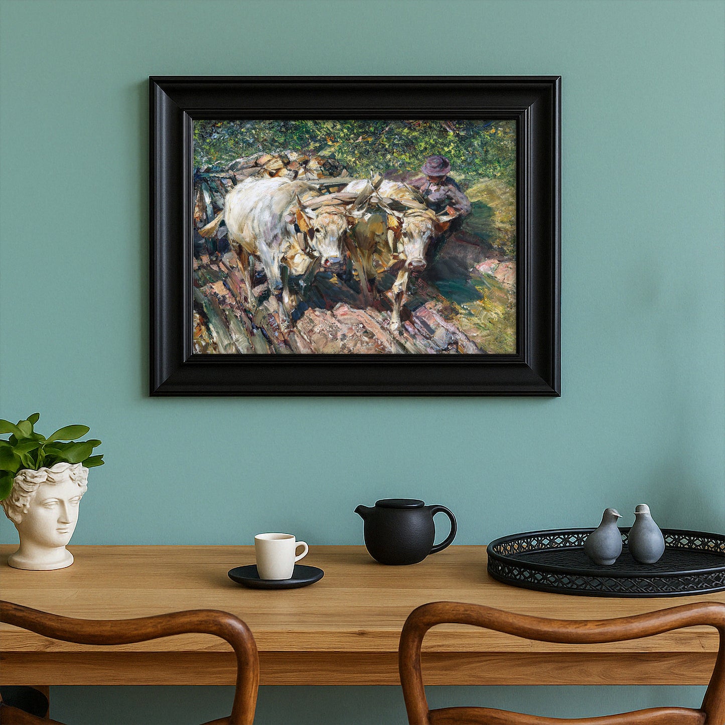 Rustic Oxen Journey