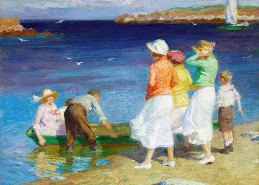 Sunlit Shore Gathering