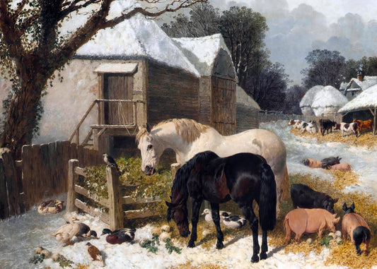 Winter Farmstead Harmony