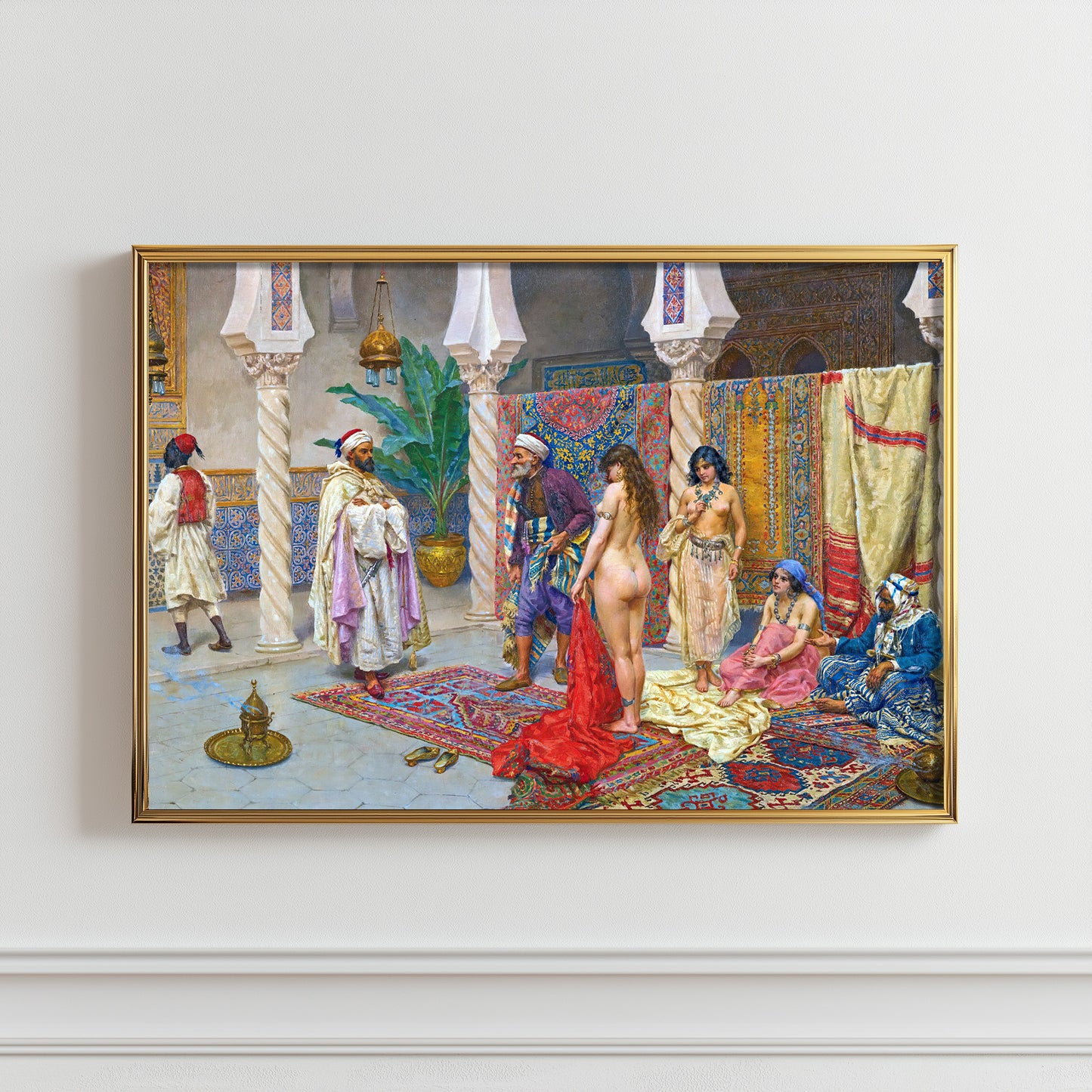 Oriental Bazaar Scene