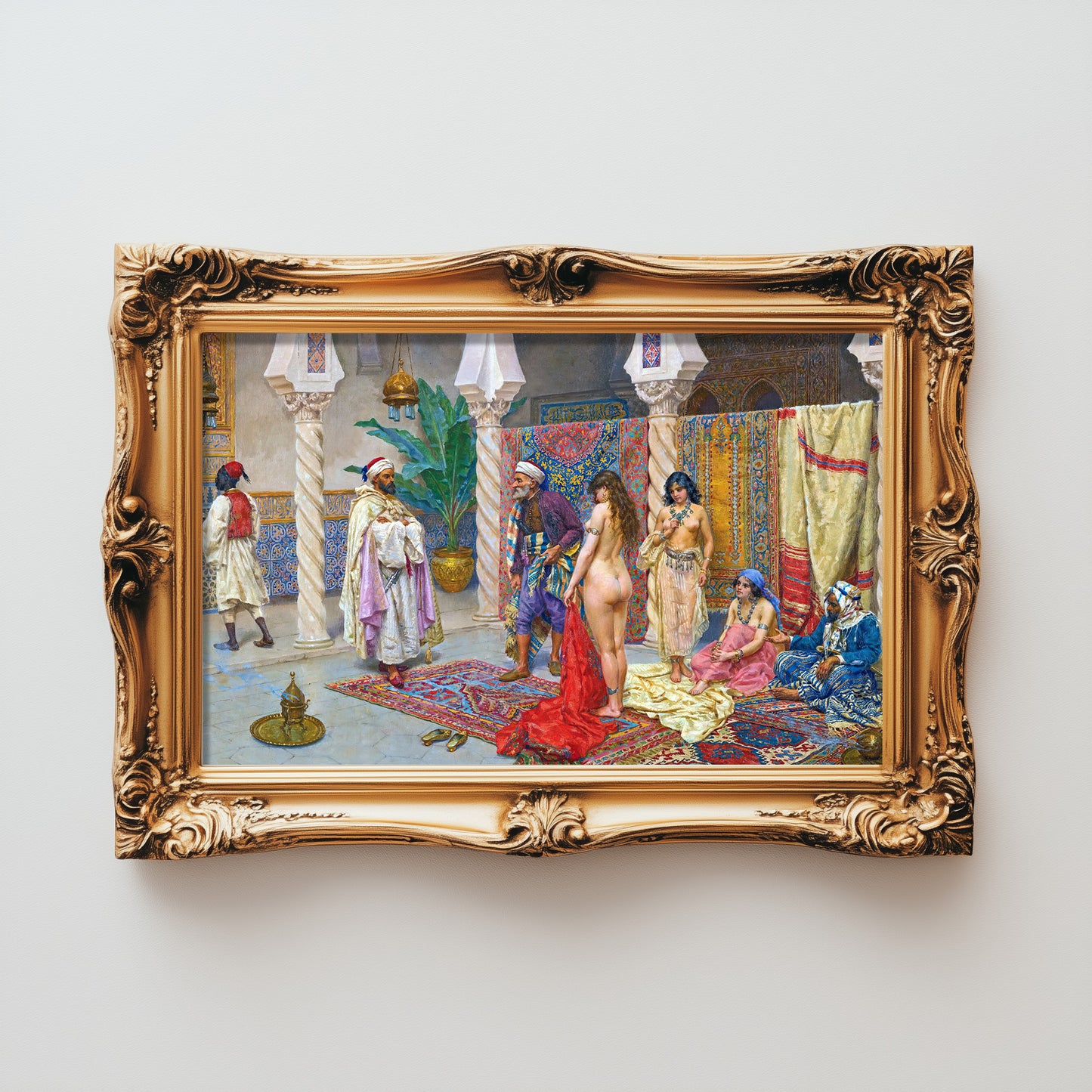 Oriental Bazaar Scene