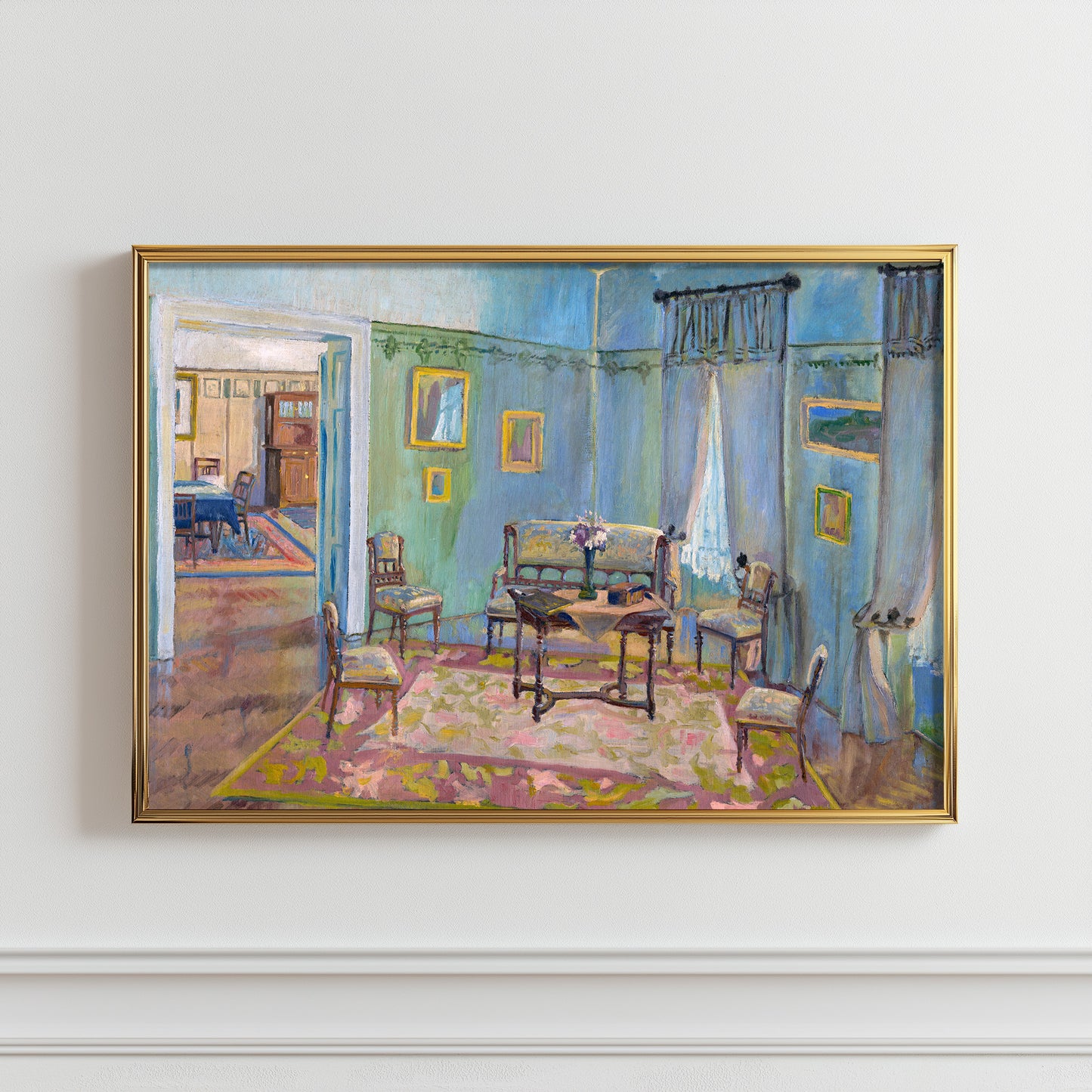 Sunlit Salon Serenity