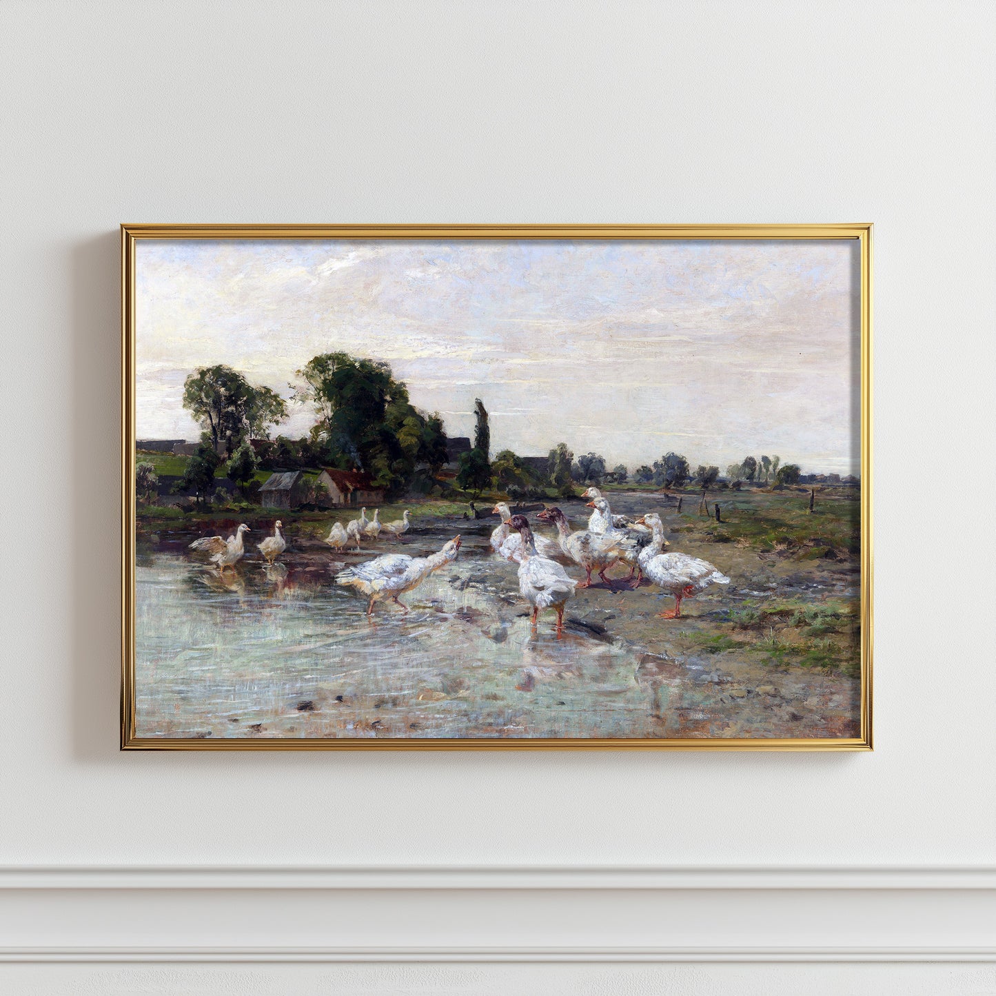 Rustic Waterfowl Gathering